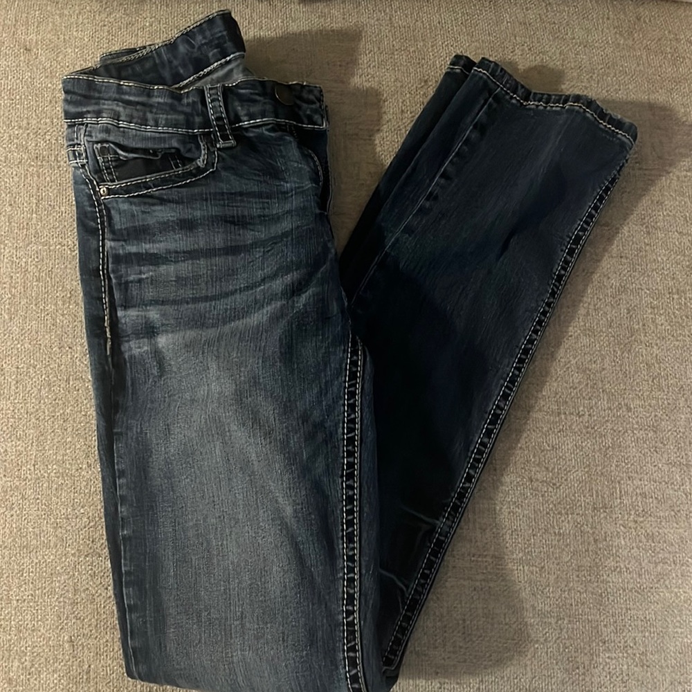 Daytrip 27L Virgo straight jean, medium blue